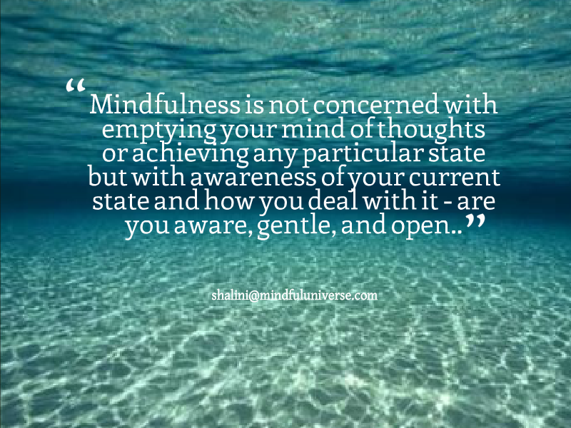 Mindfulness: What It Is and What It Is Not