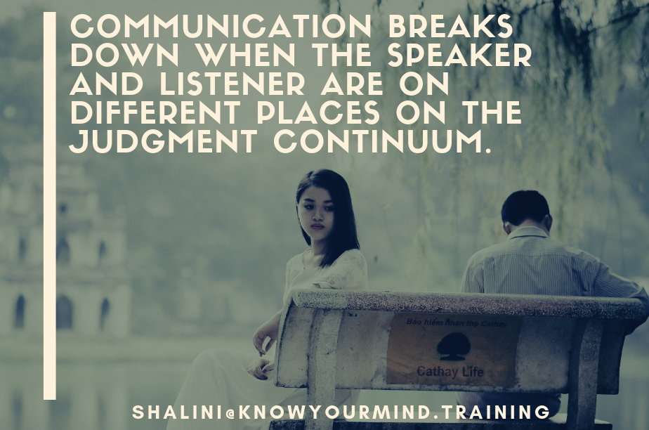 The Judgment Continuum: A Framework for Mindful Communication
